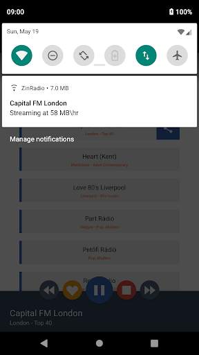 Zin Radio screenshot 2