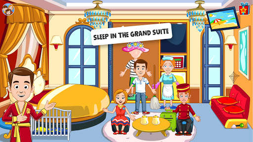 My Town Hotel Games for kids screenshot 5