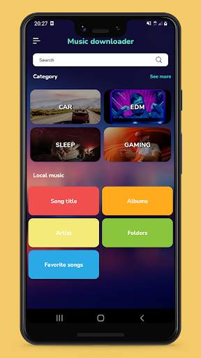 Music downloader screenshot 1