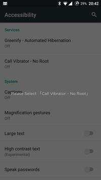 Call Vibrator(Lite) - No Root screenshot 2
