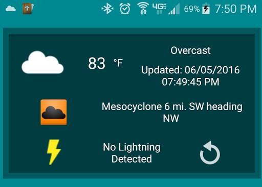 Storm Alert Lightning & Radar screenshot 7