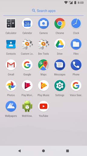 Lean Launcher screenshot 2