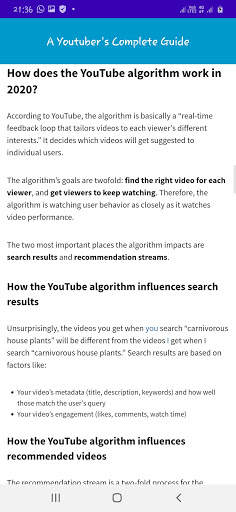 Youtuber's Guide (New) screenshot 4