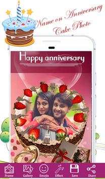 Name Photo On Anniversary Cake screenshot 3