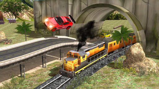 Train Vs Car Racing 2 Player screenshot 3