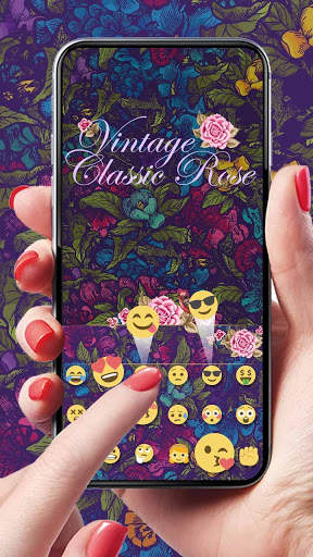 Vintage Classic Rose Keyboard screenshot 2