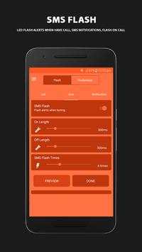 Flashlight Call & SMS - Free Flashlight 2019 screenshot 3