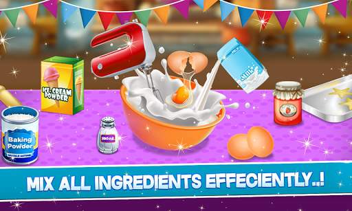 Ice Cream Cake Game Food Maker screenshot 2