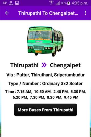 Tirupati Bus Info screenshot 6