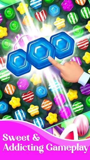 Candy Blast Free Match 3 Puzzle : Sweet Jelly screenshot 5