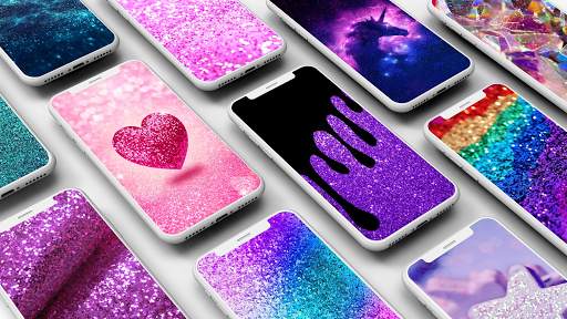 Glitter Sparkling Wallpapers screenshot 1