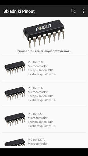 Electronic Component Pinouts screenshot 2