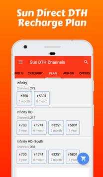 Channel list for Sun Direct DTH, Sun DTH Recharge screenshot 4