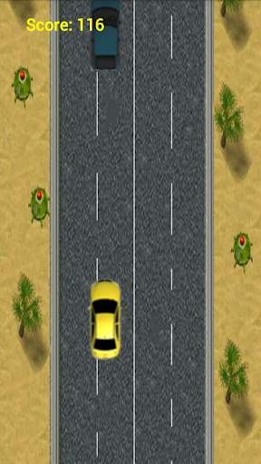 Crazy Car Racing screenshot 2