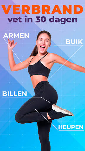 Vet verbranden: buikvet & HIIT screenshot 1