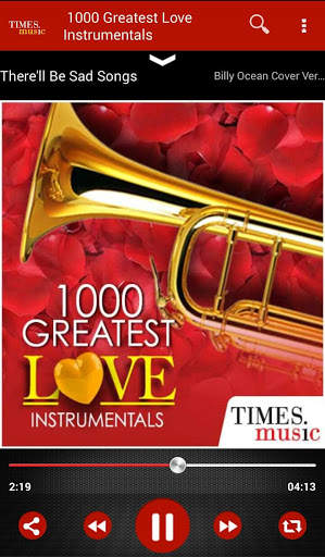 1000 Love Songs Instrumentals screenshot 3