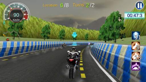 Moto Racing 3D Game screenshot 3