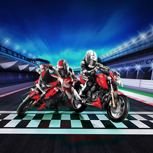 Motorbike Riding Game 3D : Float Racers Challenge icon