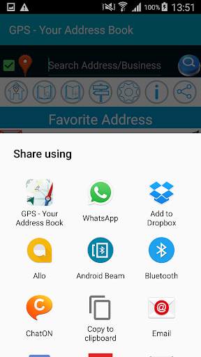 Map Smart Address Book screenshot 8