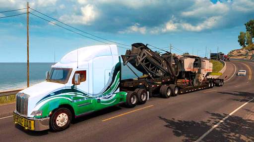 US Heavy Modern Truck Driving screenshot 4