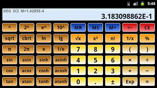 Scientific Calculator 3 8 تصوير الشاشة