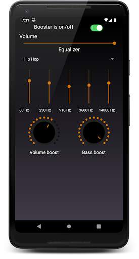 Volume Booster for Headphones with Equalizer screenshot 4