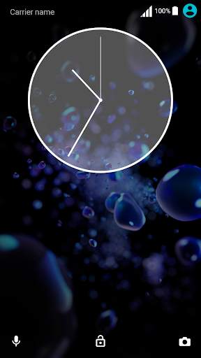 Black Theme XZ2 (live wallpaper) screenshot 3