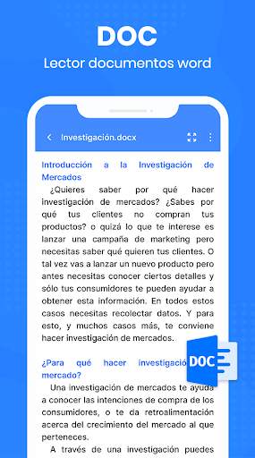 Leer de documentos Word y PDF screenshot 3