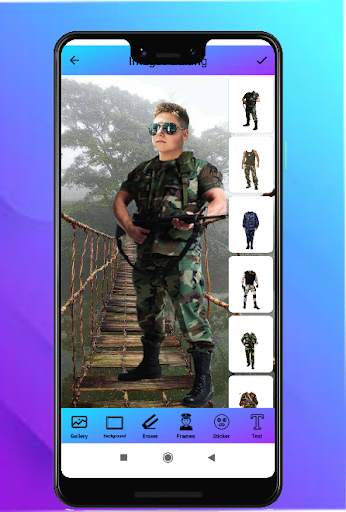 Army Photo Suit : Commando Photo Suit Editor 4 تصوير الشاشة