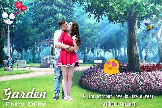Garden Photo Editor Frame screenshot 1