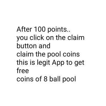 Pool unlimited coin screenshot 1