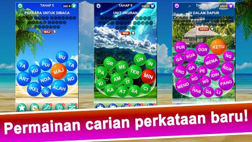 Gelembung Perkataan Carian screenshot 4