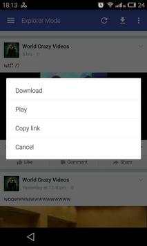 FVD-Facebook Video Downloader screenshot 4