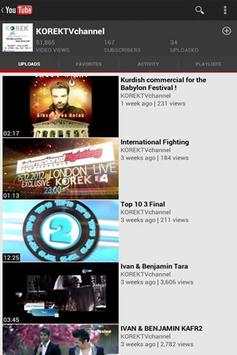 Korek TV screenshot 3