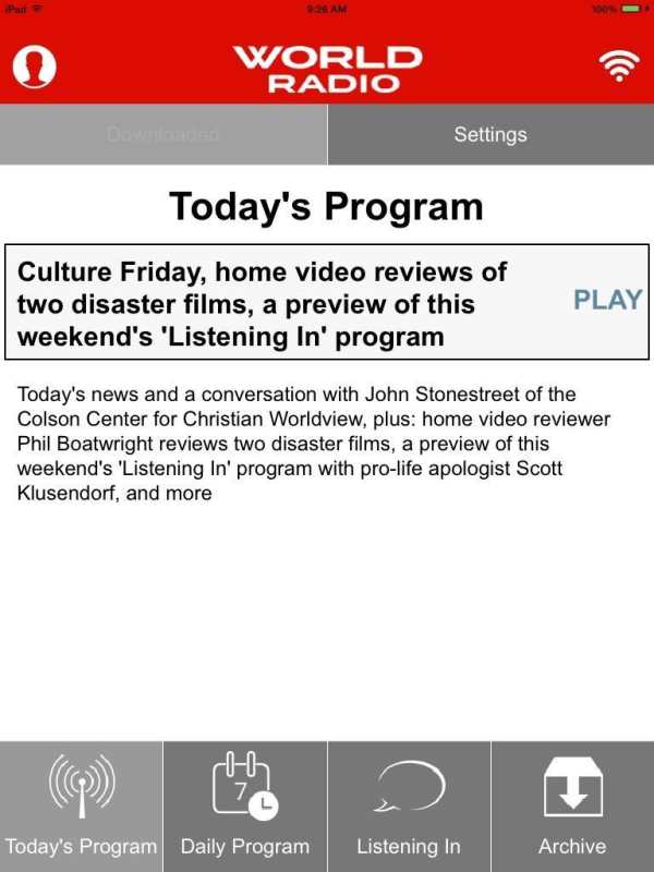 WORLD Radio screenshot 4