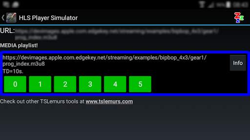HLS Player Simulator FREE screenshot 5