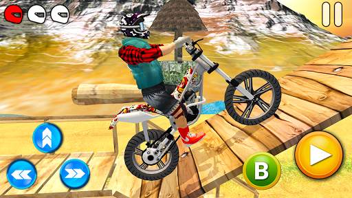 Tricky Bike Racing With Crazy Rider 3D screenshot 6