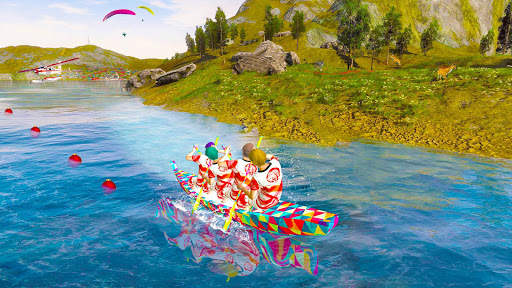 Menunggang Bot Olimpik: Simulator Racing Boat screenshot 6