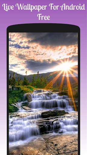 Waterfall Live Wallpaper 2019 Nature Waterfall LWP screenshot 4