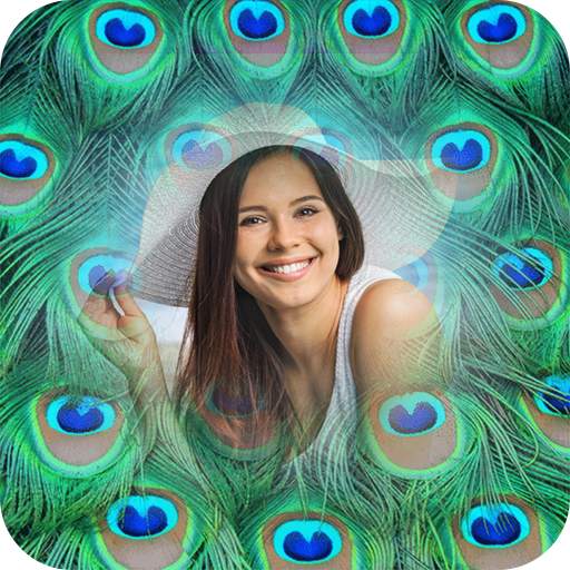 Peacock Feather Photo Frame 1.0