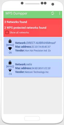 Wifi Wps Wpa Tester Dumpper 2021 screenshot 1