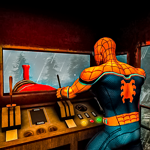 Horror Spider : Scary Train icon