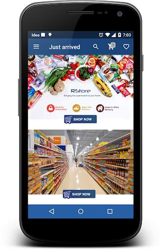 RStore Online Shopping App screenshot 1