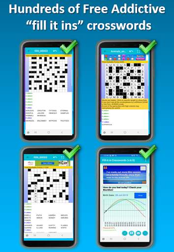 Fill it ins crossword puzzles screenshot 1