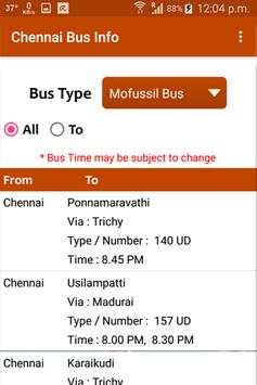 Chennai Bus Info screenshot 3