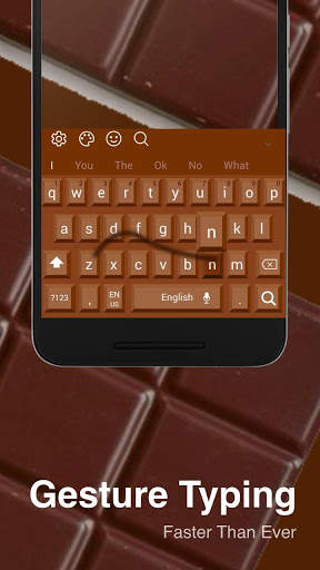 Chocolate Keyboard Theme screenshot 3