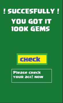 Hack for Clash Of Clans Gems Generator Pro (Prank) screenshot 2