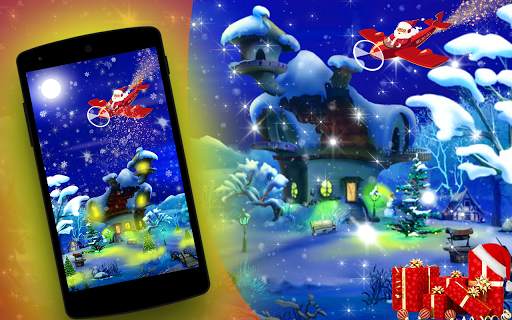 Christmas animated live wallpapers HD Free 2018 screenshot 1
