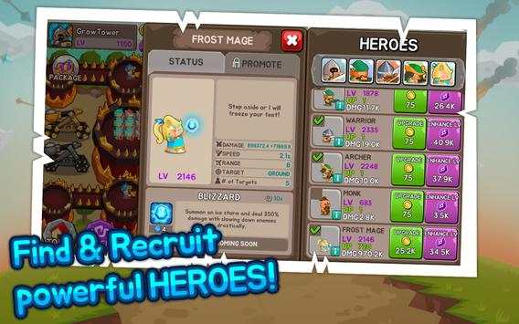 Grow Tower: Castle Defender TD screenshot 8