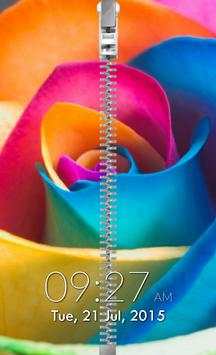 Rainbow Flower Zipper Unlock screenshot 1